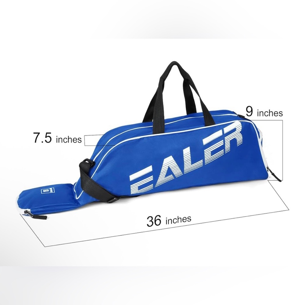 Royal Blue Ealer Youth Baseball Tote Bag NWT - Picture 2 of 4